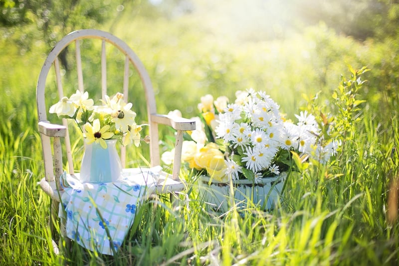 Repurposed Outdoor Decor